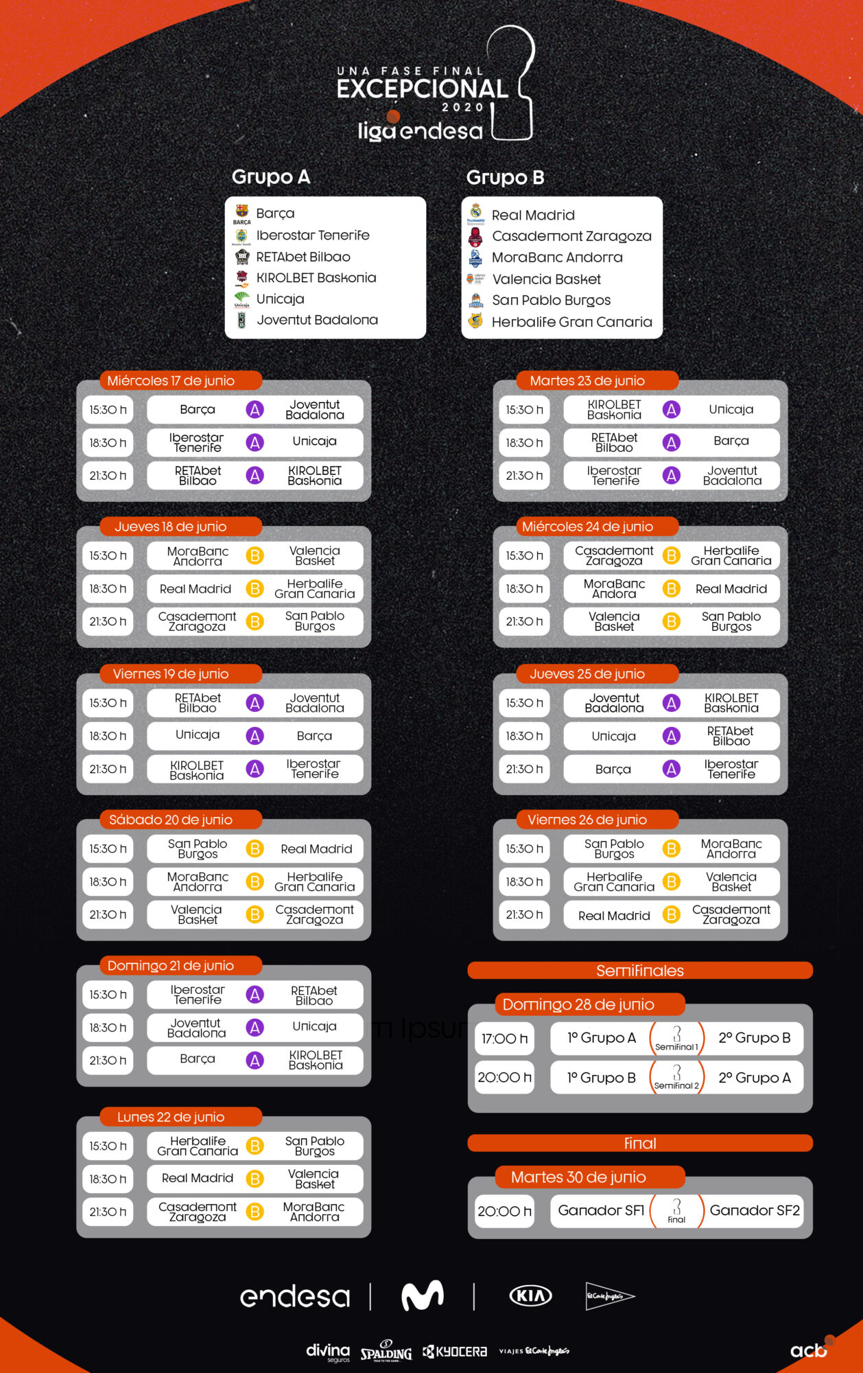 El San Pablo Burgos conoce los horarios de sus partidos de la Fase ...