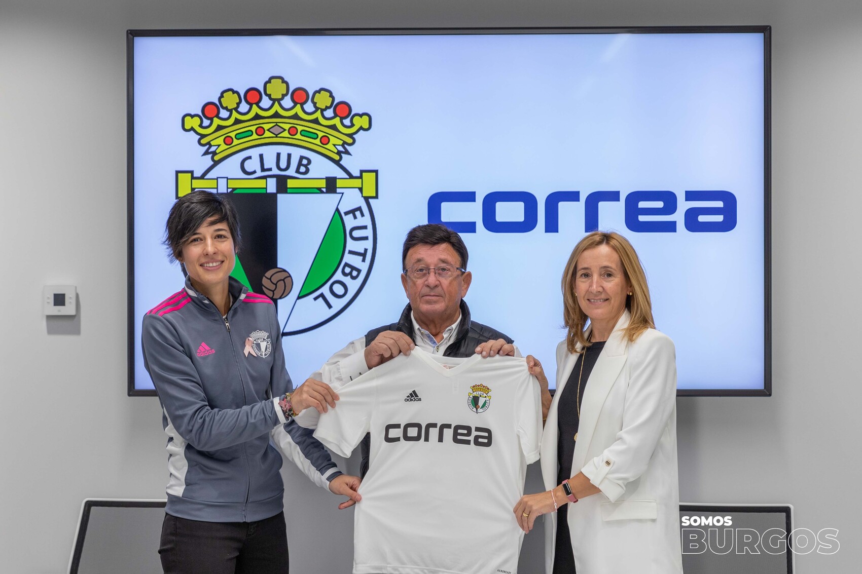 El Grupo Correa patrocinador del fútbol femenino del Burgos CF  