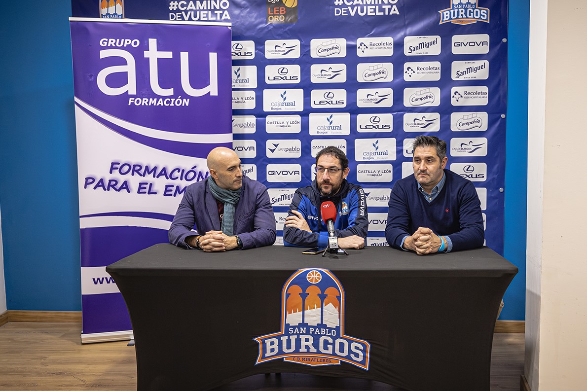 El San Pablo Burgos refrenda el patrocinio del Grupo ATU – Revista Forofos