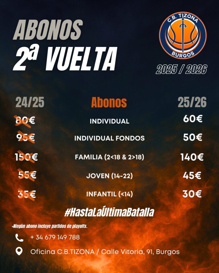 El Grupo Ureta Tizona lanza su campaña de abonados para la segunda ...